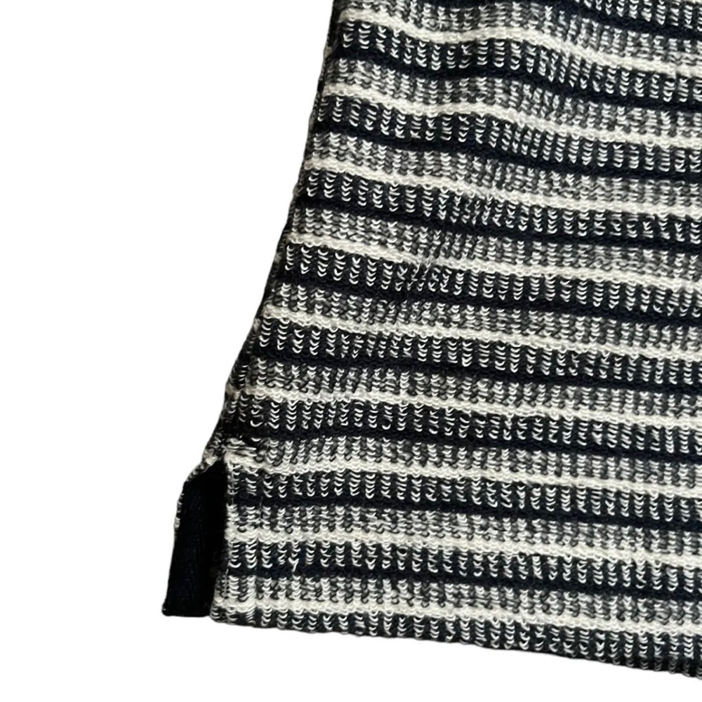 Weird Fish Jumper Womens Size 12 UK Striped With Button Accents - Picture 3 of 9